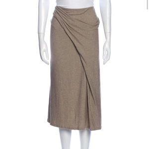 Vince Jersey Knee Length Skirt